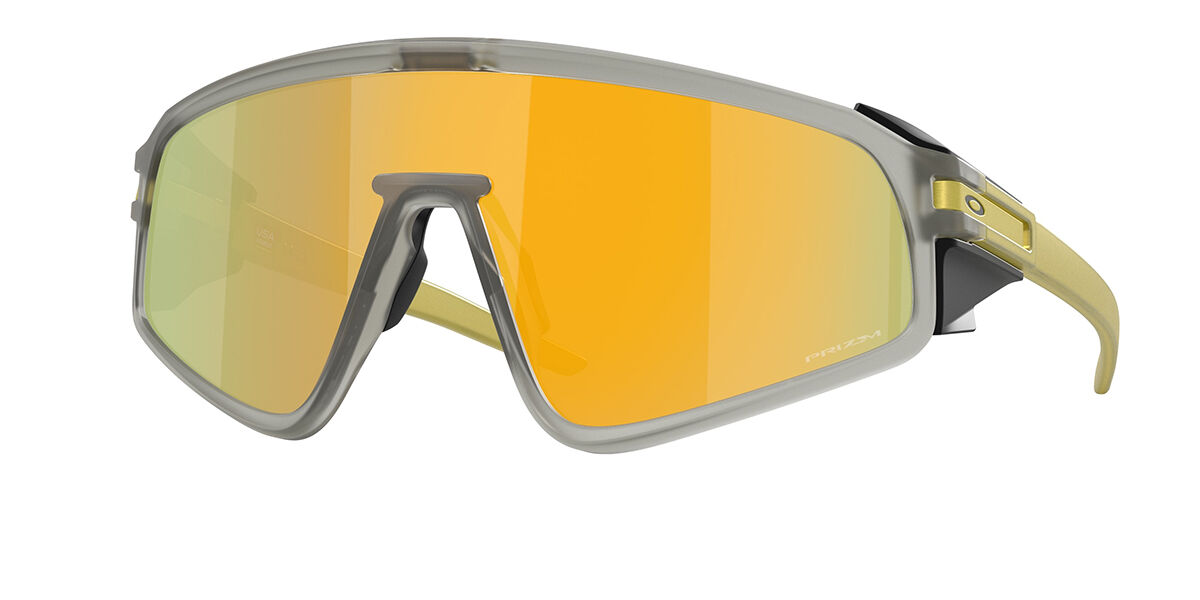 Oakley OO9404 LATCH PANEL 940424, Grey frame, Prizm 24K Gold Mirror lenses