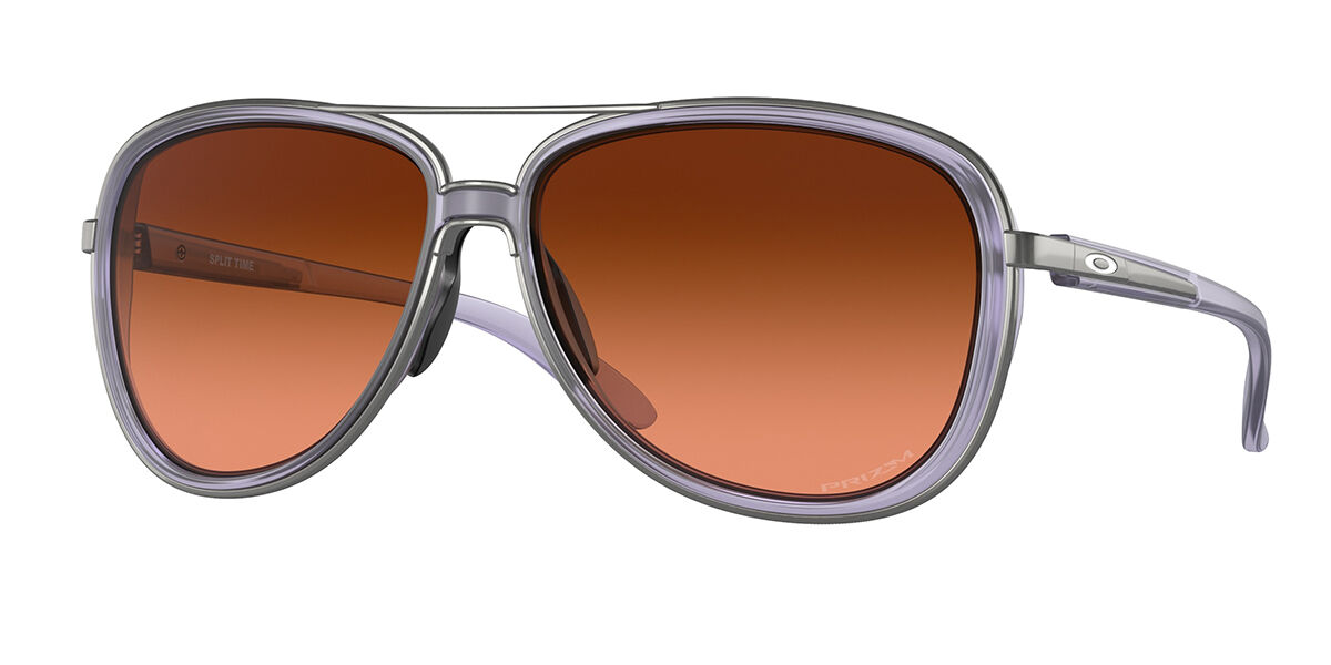 Oakley OO4129 SPLIT TIME 412926, Purple frame, Prizm™ Gradient Brown lenses