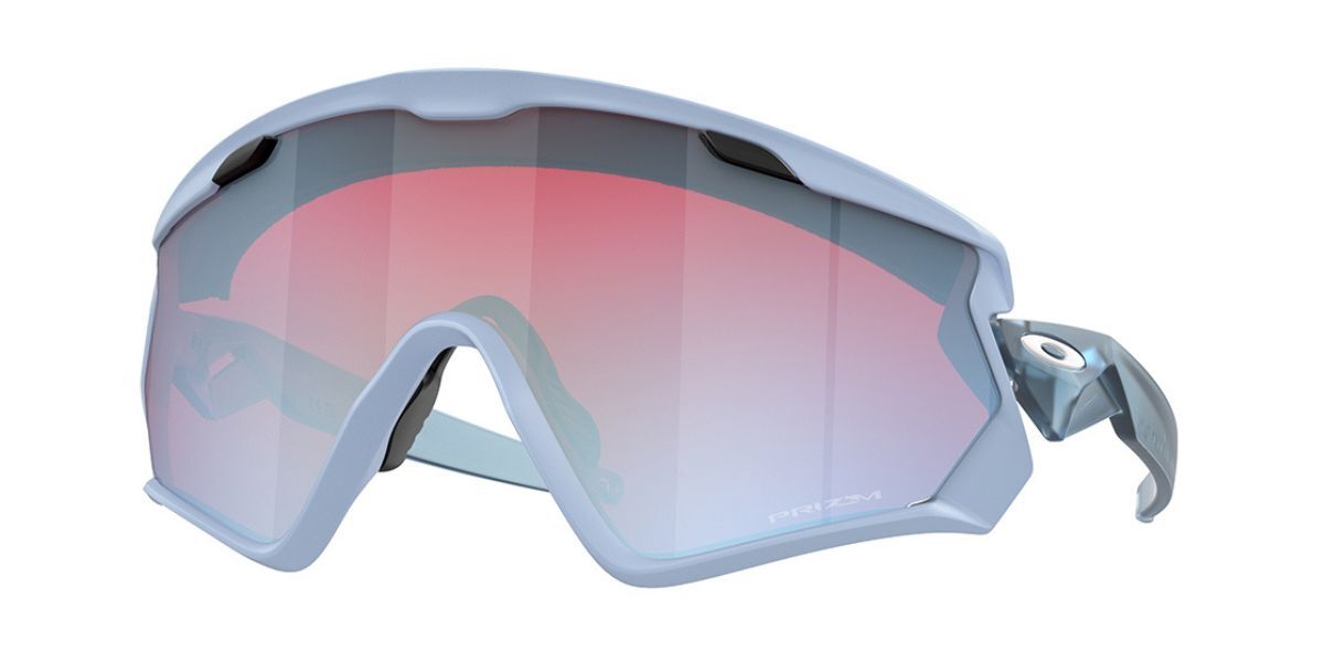 Oakley OO9418 WIND JACKET 2.0 941827, Grey frame, Prizm Snow Sapphire lenses