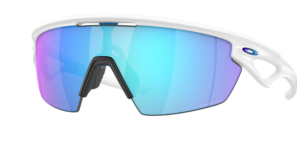 Oakley OO9403 SPHAERA Polarized 940302, White frame, Prizm Sapphire Polarized lenses