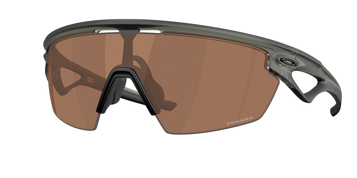 Oakley OO9403 SPHAERA 940321, Green frame, Prizm Tungsten Mirror lenses