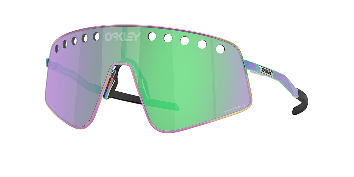 Oakley OO6025 SUTRO TI SWEEP 602505, Prizm™ Road Jade Green Mirror lenses