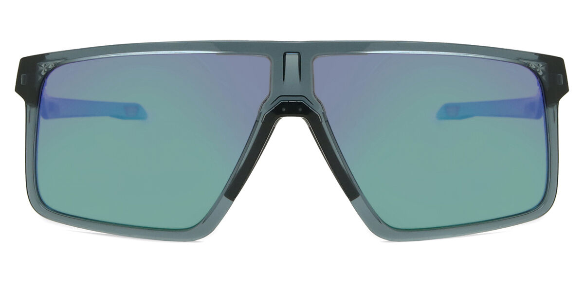 Oakley OO9285 HELUX 928509, Clear frame, Prizm™ Jade Green Mirror lenses