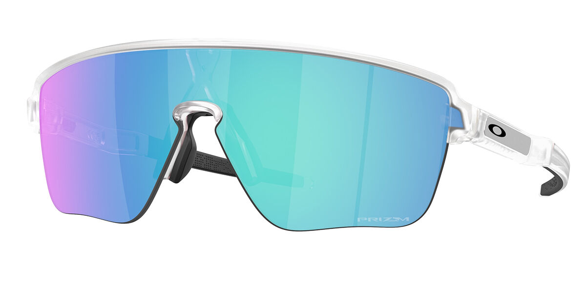 Oakley OO9415 CORRIDOR SQ 941505, Clear frame, Prizm™ Sapphire Blue Mirror lenses