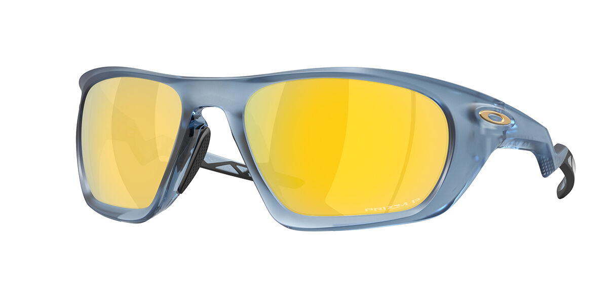 Oakley OO9431 LATERALIS Polarized 943115, Blue frame, Prizm 24K Gold Mirror Polarized lenses