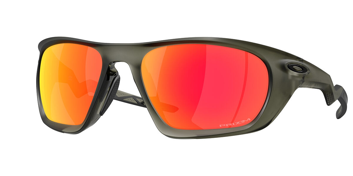 Oakley OO9431 LATERALIS 943104, Green frame, Prizm™ Ruby Red Mirror lenses