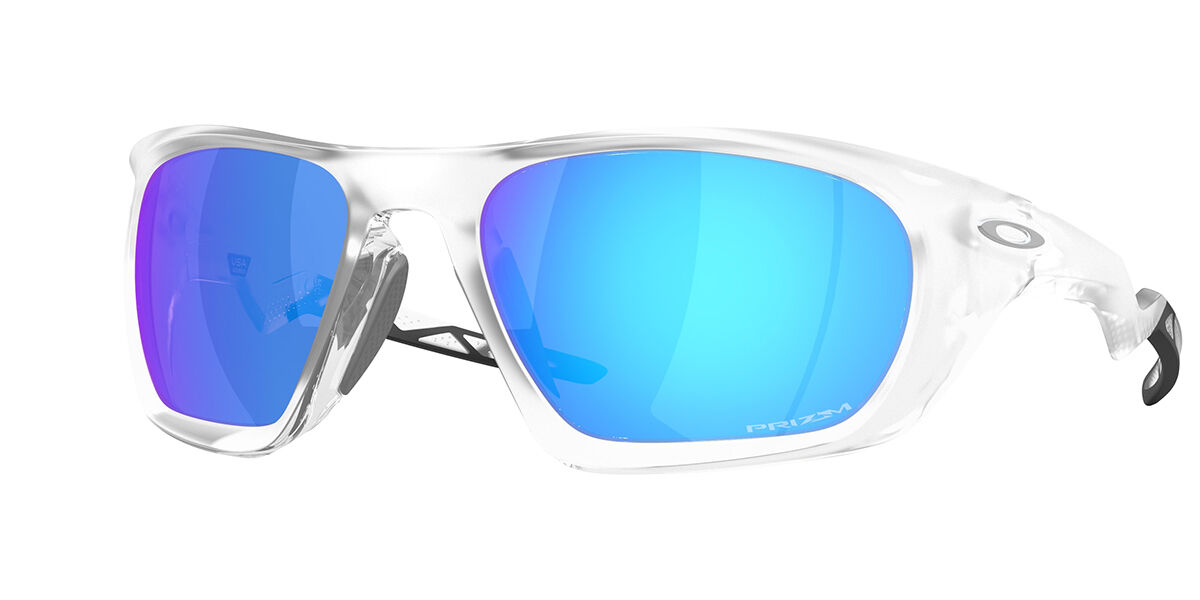 Oakley OO9431 LATERALIS 943106, Clear frame, Prizm™ Sapphire Blue Mirror lenses