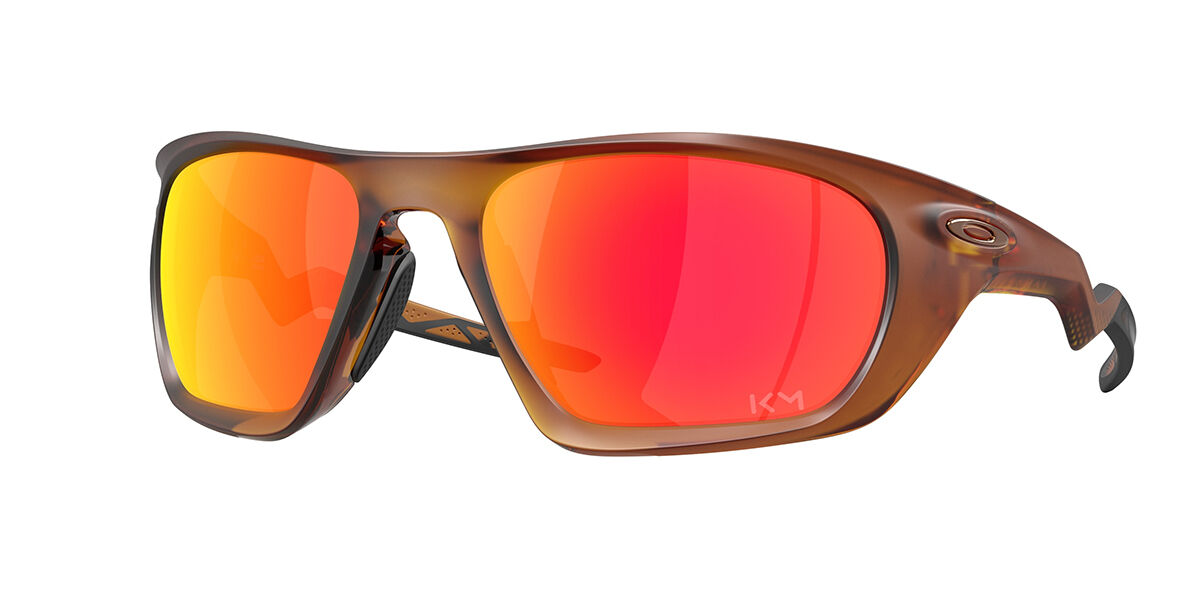 Oakley OO9431 LATERALIS 943116, Orange frame, Prizm Ruby Red Mirror lenses