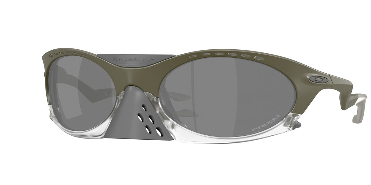 Oakley OO9437 PLANTARIS 943707, Green frame, Prizm Black Mirror lenses