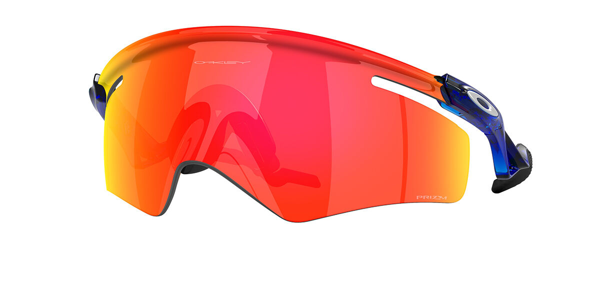 Oakley OO9481D QNTM KATO Asian Fit 948105, Blue frame, Prizm™ Ruby Red Mirror lenses