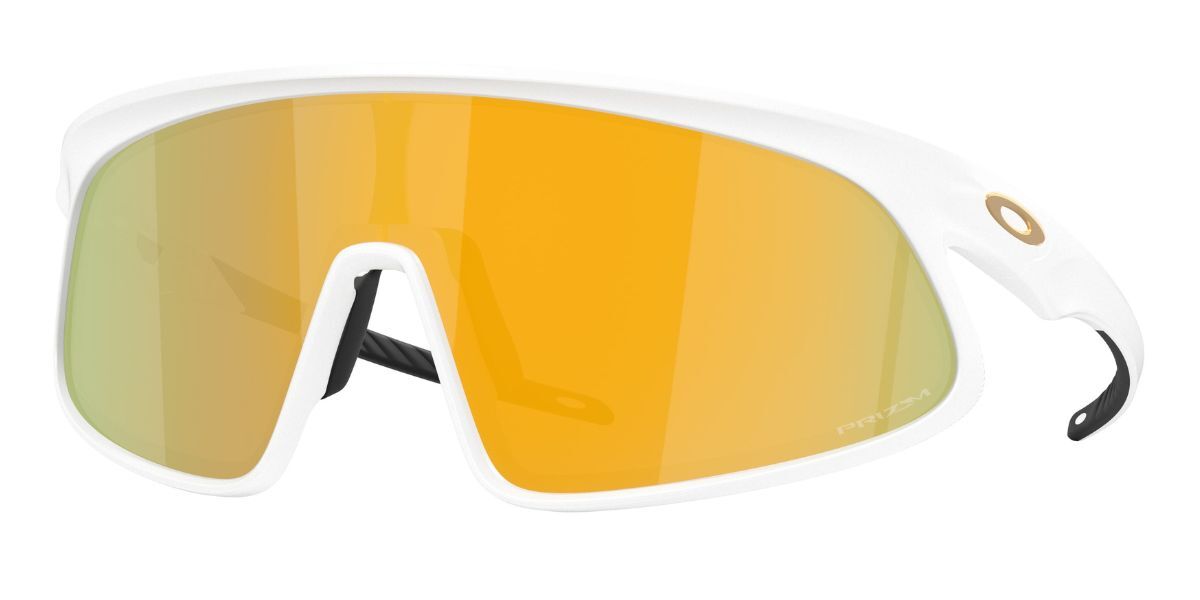 Oakley OO9484D RSLV Asian Fit 948404, White frame, Prizm™ 24K Gold Mirror lenses