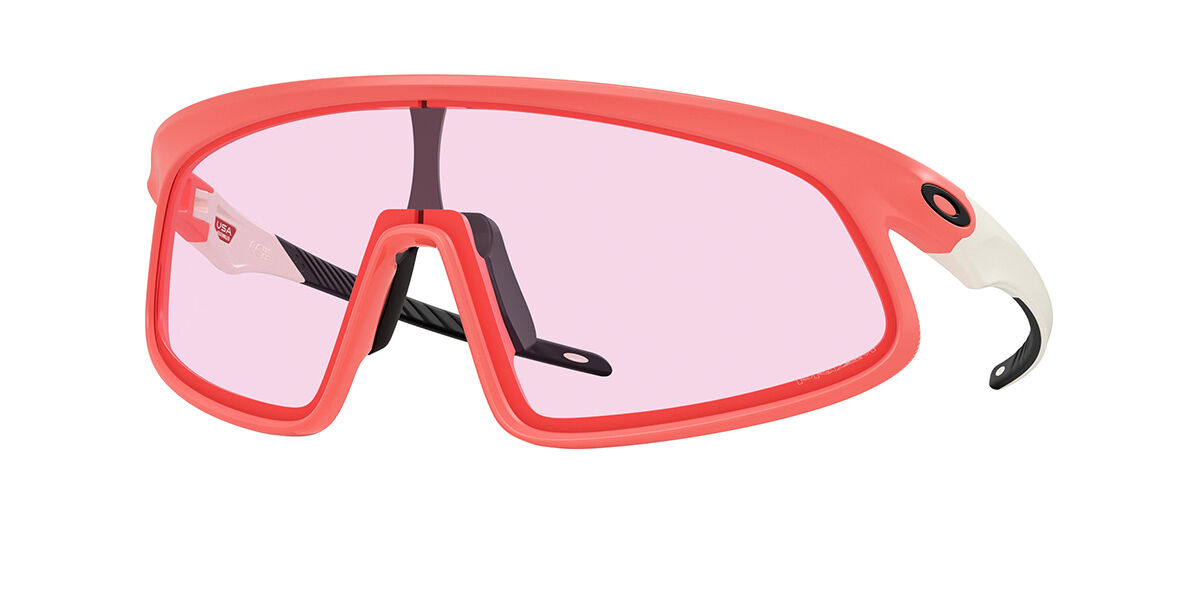 Oakley OO9484D RSLV Asian Fit 948411, Pink frame, Prizm Low Light Purple lenses