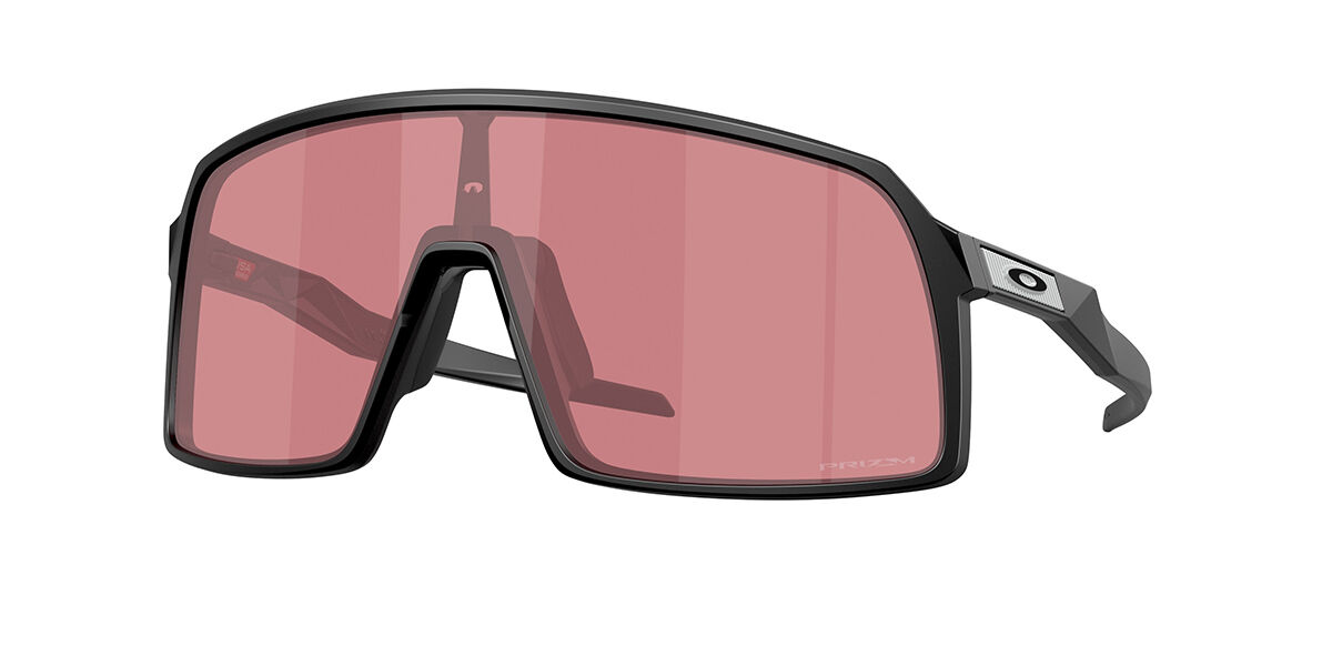 Oakley OO9406 SUTRO 9406D3, Black frame, Prizm Dark Golf Red Mirror lenses
