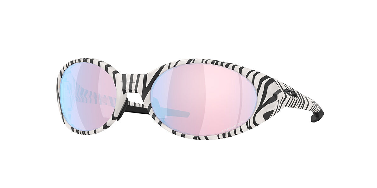 Oakley OO9438 EYEJACKET REDUX 943837, White frame, Prizm Snow Sapphire Mirror lenses