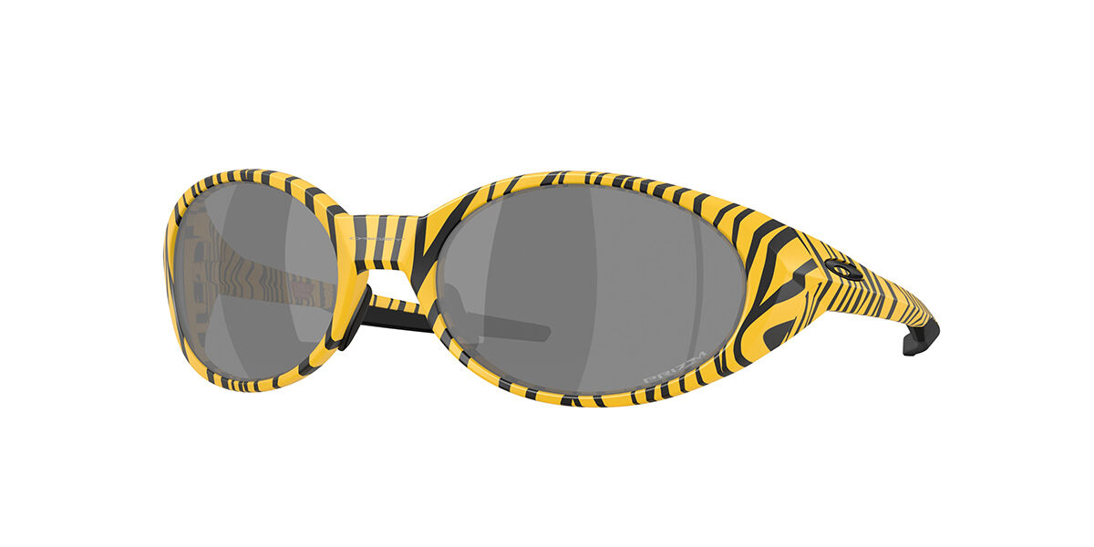 Oakley OO9438 EYEJACKET REDUX 943838, Yellow frame, Prizm Black Mirror lenses