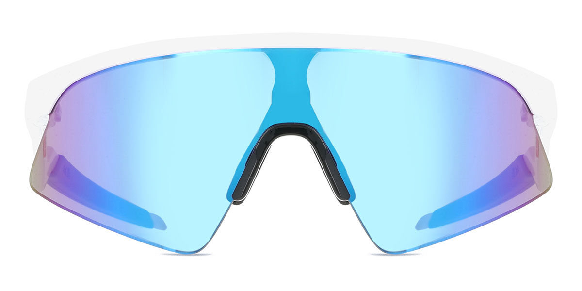 Oakley OJ9015 RESISTOR SWEEP Kids 901501, White frame, Prizm Sapphire Mirror lenses