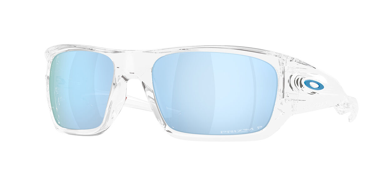 Oakley OO9486 MASSETER Polarized 948607, Clear frame, Prizm Deep Water Polarized lenses