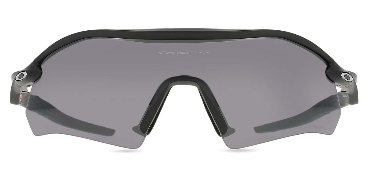 Oakley OO9495D RADAR PLATE Asian Fit Polarized 949501, Black frame, Prizm Black Mirror Polarized lenses