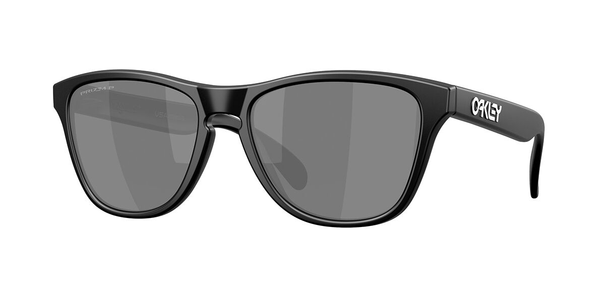 Oakley OO9508 FROGSKINS S Polarized 950806, Black frame, Prizm Black Mirror Polarized lenses