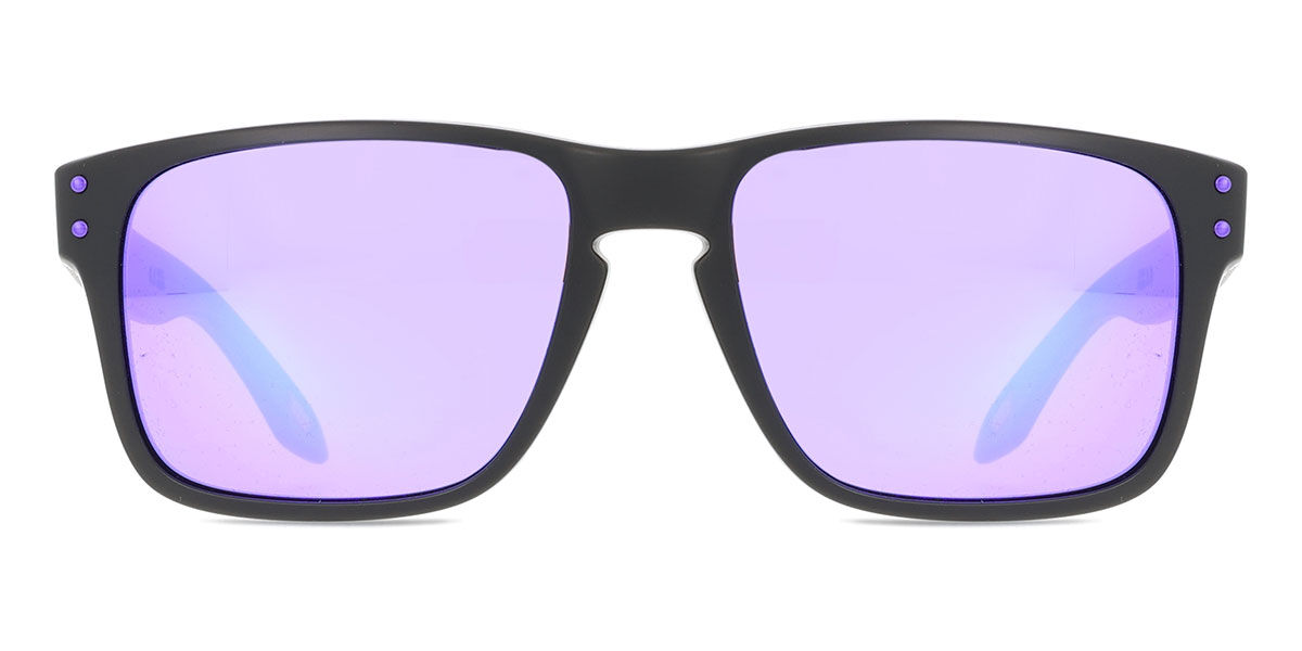 Oakley OO9509 HOLBROOK S 950906, Black frame, Prizm Violet Mirror lenses