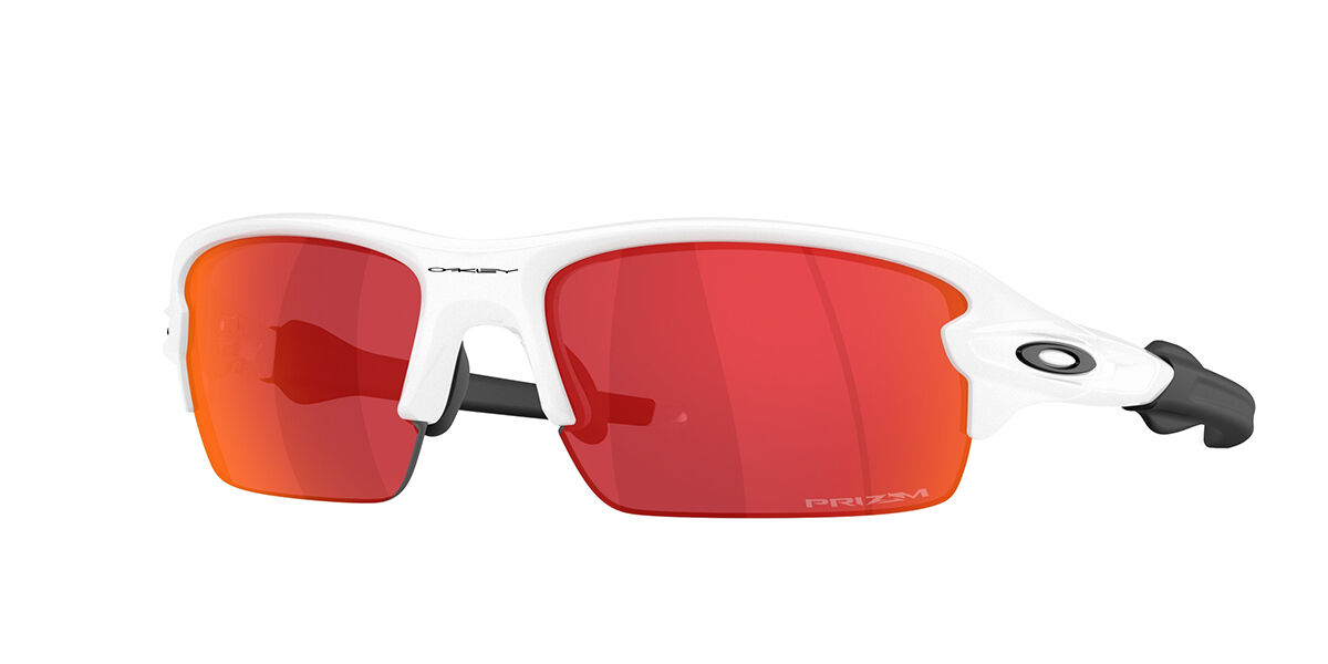 Oakley OO9511 FLAK 2.0 S 951103, White frame, Prizm Field Violet lenses