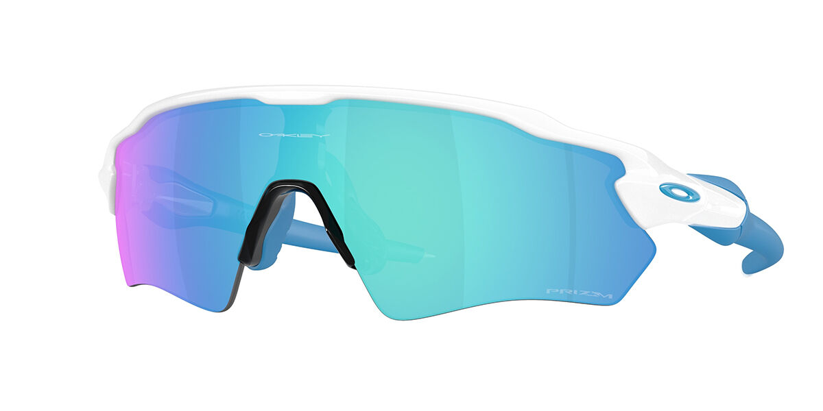 Oakley OO9510 RADAR EV S PATH 951001, White frame, Prizm Sapphire Blue Mirror lenses