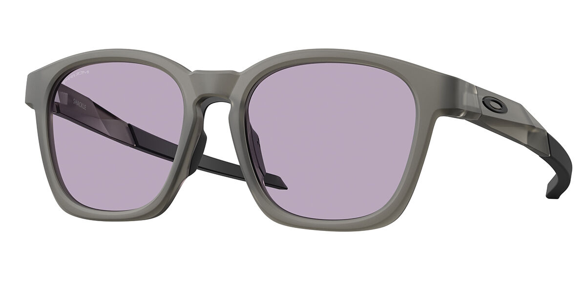 Oakley OO9507D SHACKLE Asian Fit 950704, Grey frame, Prizm Slate Light Grey lenses