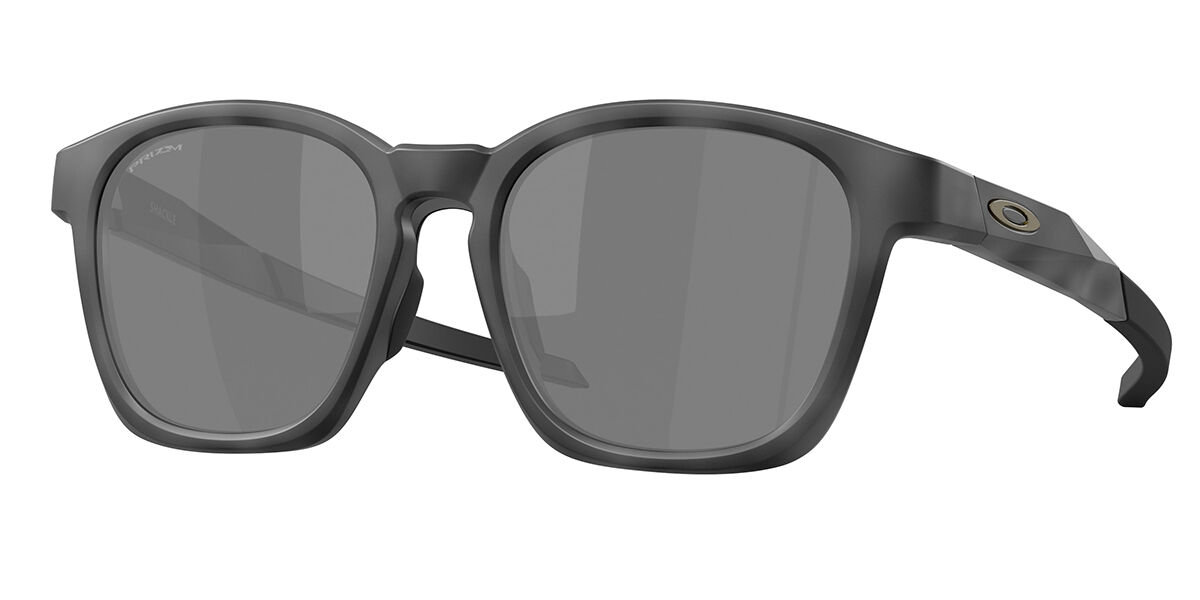 Oakley OO9507D SHACKLE Asian Fit 950705, Black frame, Prizm Black Mirror lenses