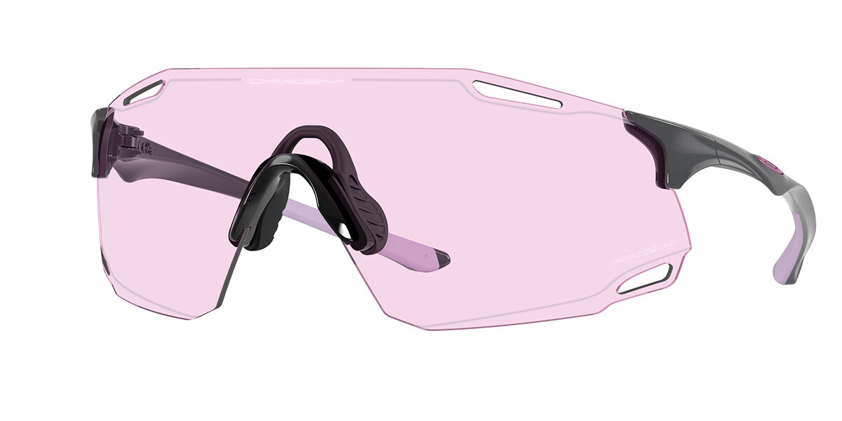 Oakley OO9513D CYBR DYNO Asian Fit 951304, Black frame, Prizm Low Light Pink lenses
