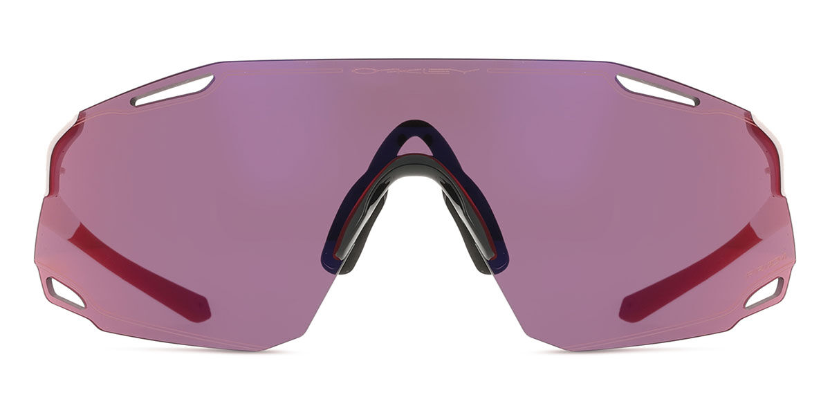 Oakley OO9513D CYBR DYNO Asian Fit 951303, White frame, Prizm Road Violet lenses