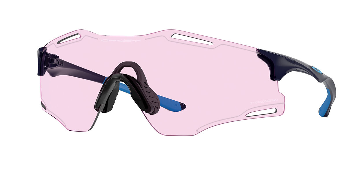 Oakley OO9512D CYBR ZERO Asian Fit 951204, Blue frame, Prizm Low Light lenses