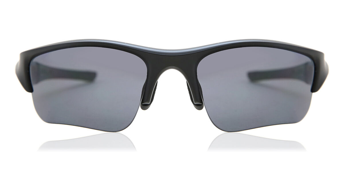 Oakley OO9009 FLAK JACKET XLJ Polarized 11-435, Black frame, Grey lenses