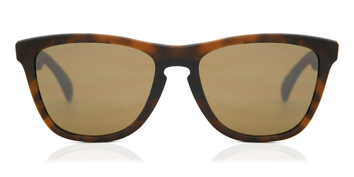 Oakley OO9013 FROGSKINS 9013C5, Tortoiseshell frame, Prizm™ Tungsten Brown Mirror lenses