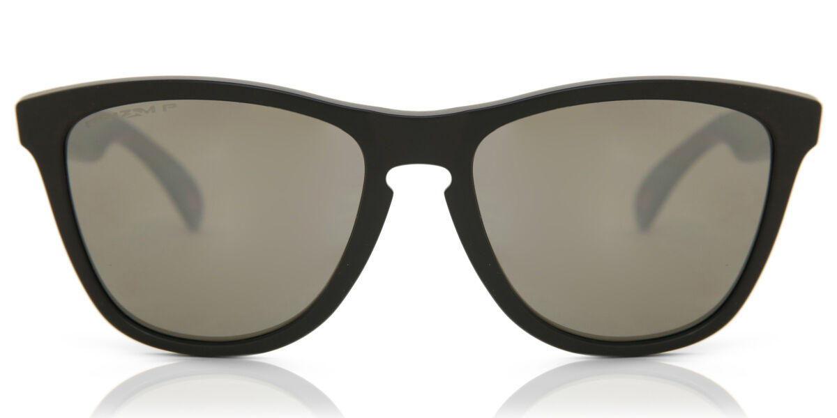 Oakley OO9013 FROGSKINS Polarized 9013F7, Black frame, Prizm™ Black Mirror lenses