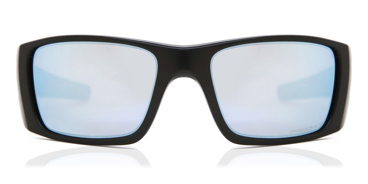 Oakley OO9096 FUEL CELL Polarized 9096D8, Black frame, Prizm™ Deep Water Blue lenses