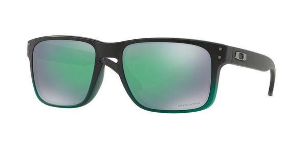 Oakley OO9102 HOLBROOK 9102E4, Green frame, Prizm Jade Mirror lenses