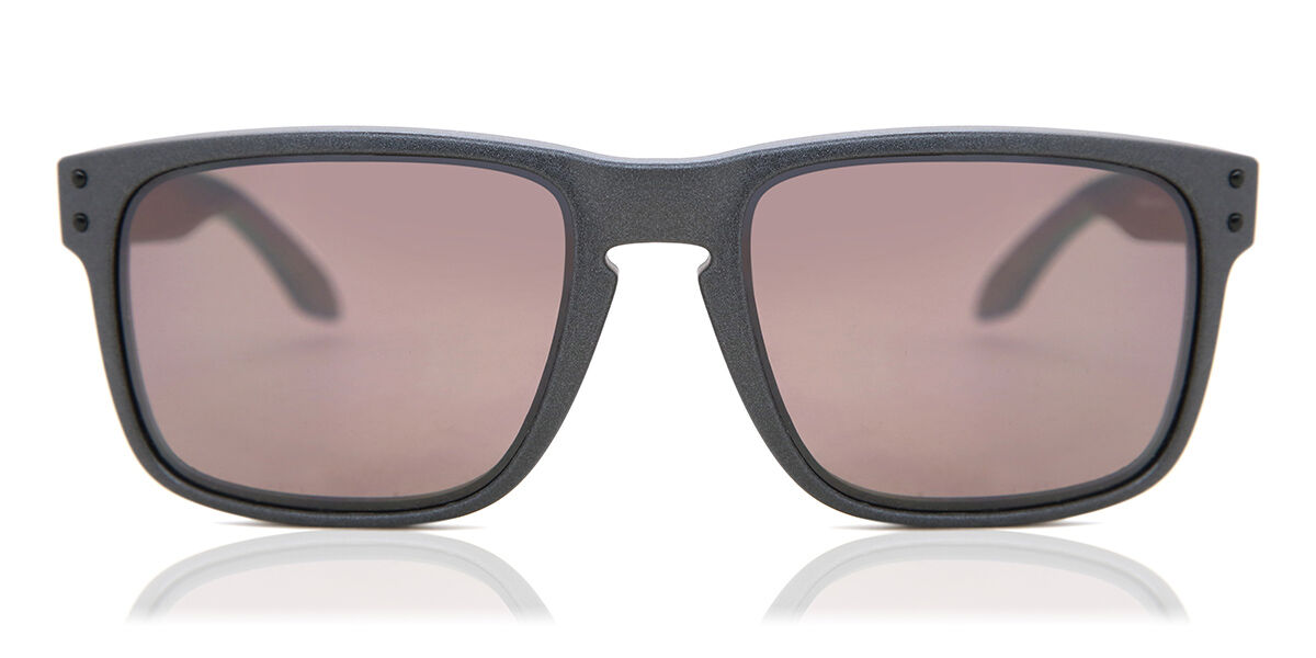 Oakley OO9102 HOLBROOK Polarized 9102B5, Black frame, Prizm™ Daily lenses