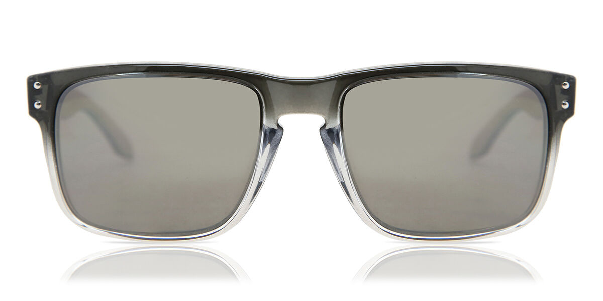 Oakley OO9102 HOLBROOK Polarized 9102O2, Black frame, Prizm™ Black Mirror lenses
