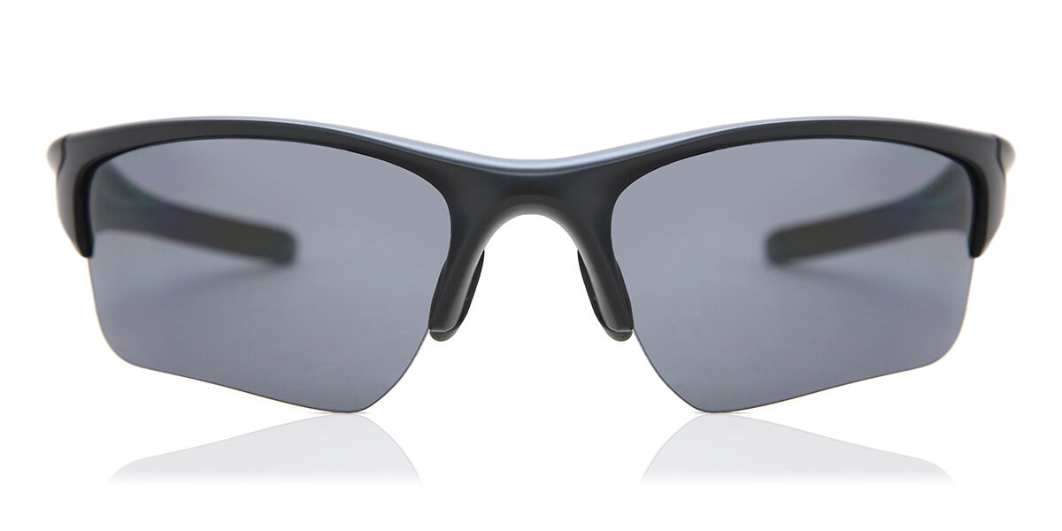 Oakley OO9154 HALF JACKET 2.0 XL Polarized 915413, Black frame, Grey lenses