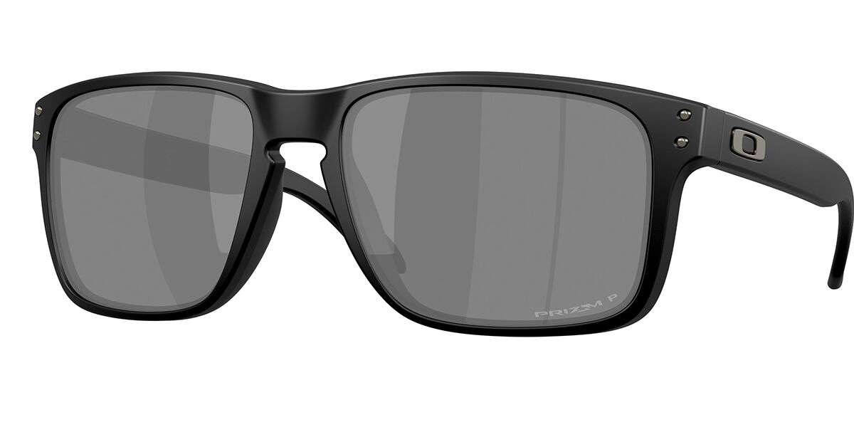 Oakley OO9487F HOLBROOK XXL Asian Fit Polarized 948705, Black frame, Prizm Black Mirror Polarized lenses