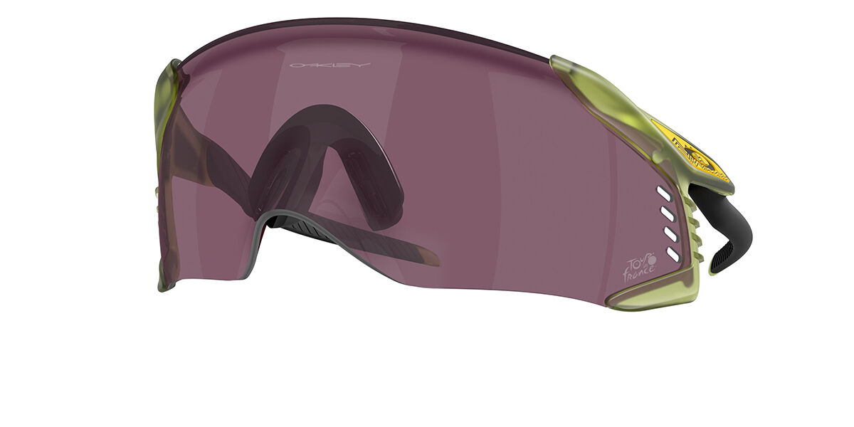 Oakley OO9501 VELO KATO 950109, Green frame, Prizm Road Black Mirror lenses