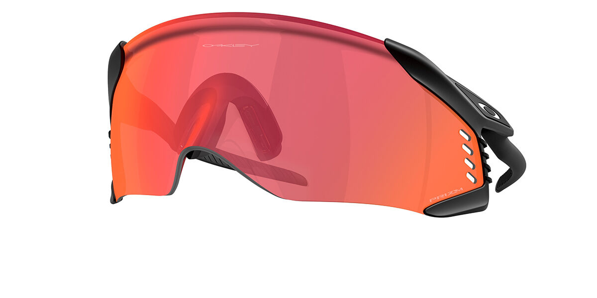 Oakley OO9501 VELO KATO 950106, Black frame, Prizm Trail Torch Red Mirror lenses