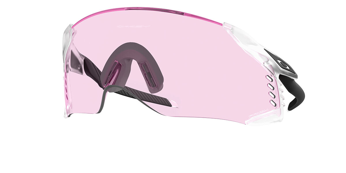 Oakley OO9501 VELO KATO 950103, Clear frame, Prizm Low Light Pink lenses