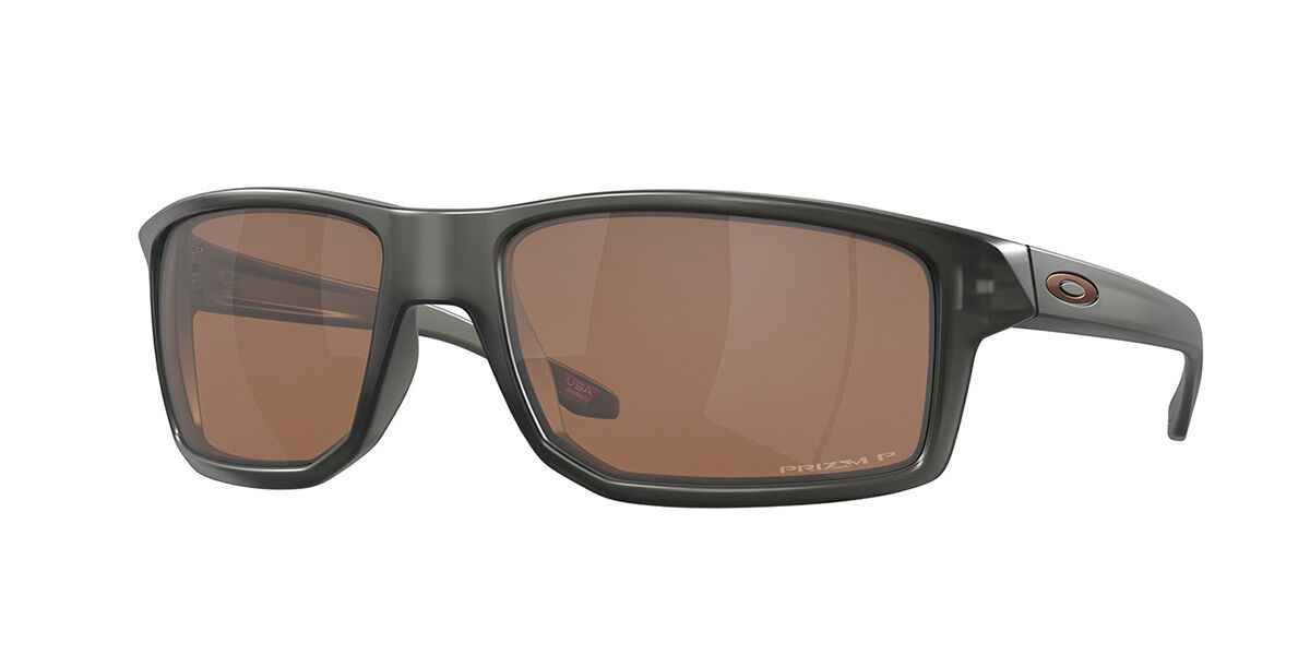 Oakley OO9449 GIBSTON Polarized 944924, Grey frame, Prizm™ Tungsten Brown Mirror lenses