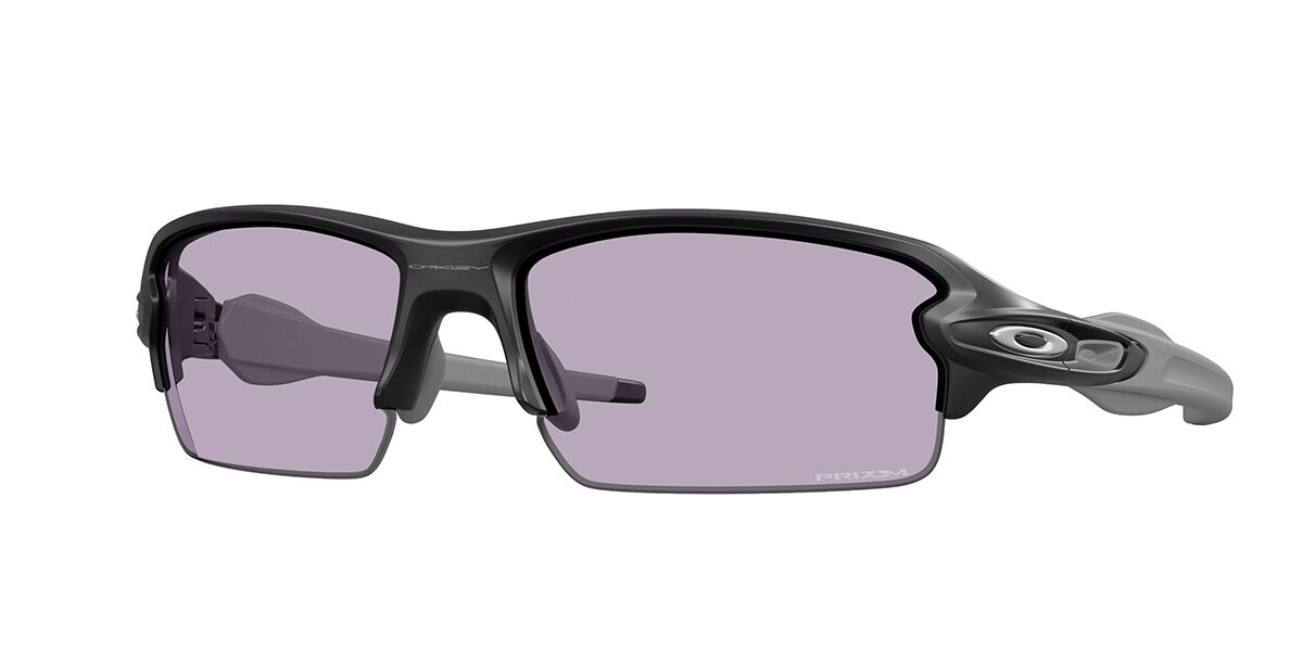Oakley OO9271 FLAK 2.0 Asian Fit 927160, Black frame, Prizm™ Slate Purple lenses
