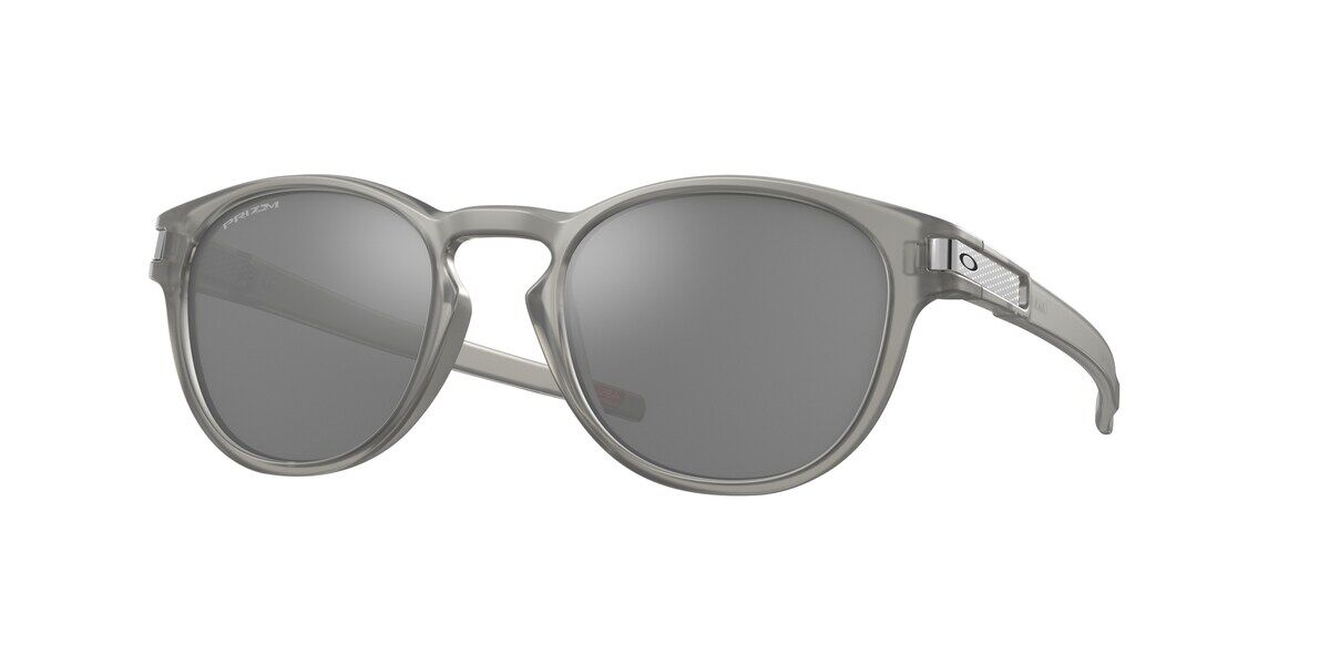 Oakley OO9349 LATCH Asian Fit 934941, Clear frame, Prizm™ Black lenses