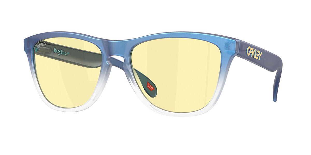 Oakley OO9013 FROGSKINS 9013M4, Blue frame, Prizm Gaming™ 2 lenses