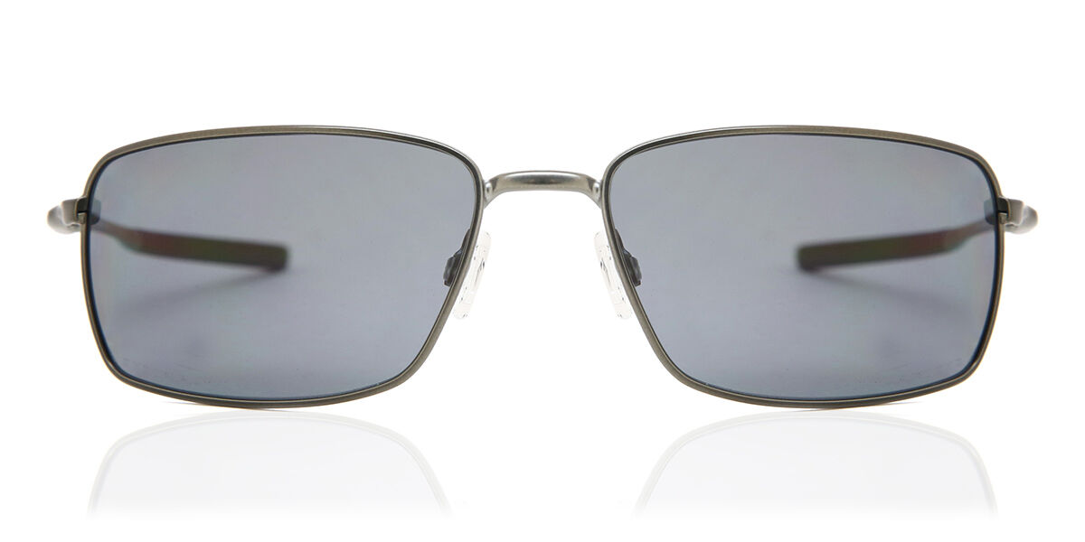 Oakley OO4075 SQUARE WIRE Polarized 407504, Grey frame, Grey lenses
