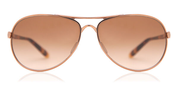 Oakley OO4079 FEEDBACK 407901, Rose-Gold frame, Vr50 Brown Gradient lenses