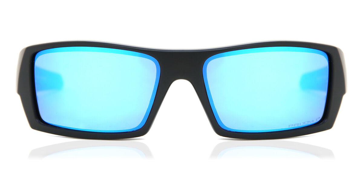 Oakley OO9014 GASCAN Polarized 901450, Black frame, Prizm™ Sapphire Blue Mirror lenses